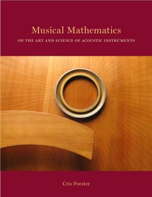 Musical Mathematics on the Art and Science of Acoustic Instruments