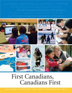 First Canadians, Canadians First: National Strategy on Inuit