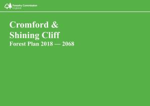 Cromford and Shining Cliff Forest Plan 2018 to 2028