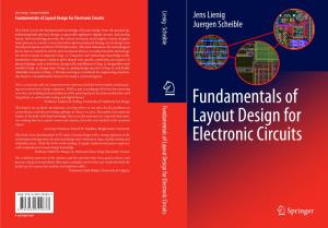 1 Fundamentals of Layout Design for Electronic Circuits