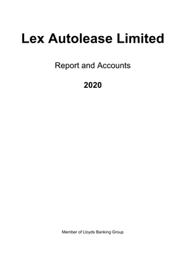 Lex Autolease Limited Annual Report