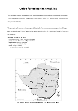 Sabonet-Report-No-21-Checklist-Zimbabwean-Bryophytes.Pdf