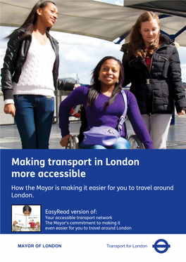 Your Accessible Transport Network Easyread