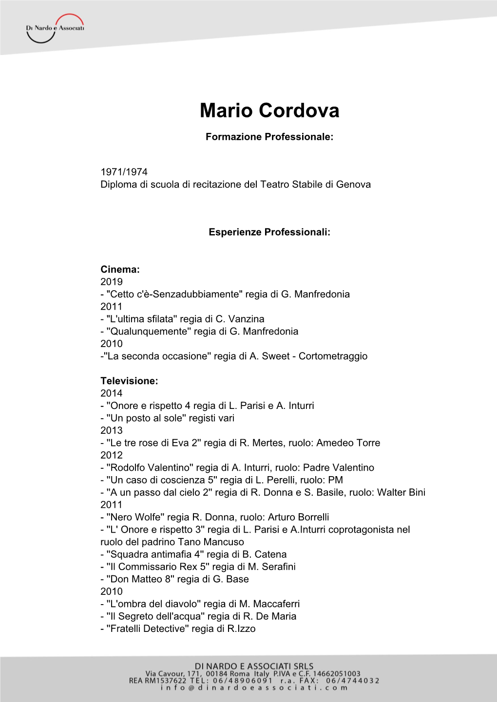 Mario Cordova