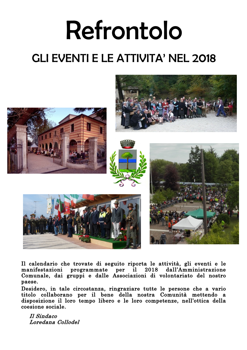 Comune Di Refrontolo (Provincia Di Treviso) Tel