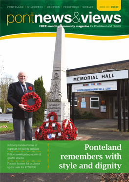 Ponteland Remembers with Style and Dignity