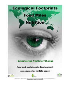 Ecological Footprints Food Miles Nutrition