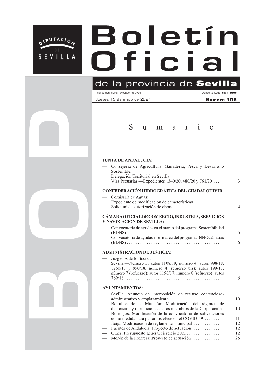 BOP Sevilla Nº108.Pdf