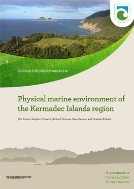 Physical Marine Environment Pf the Kermadec Islands Region