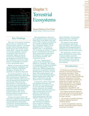 Terrestrial Ecosystems 3 Chapter 1