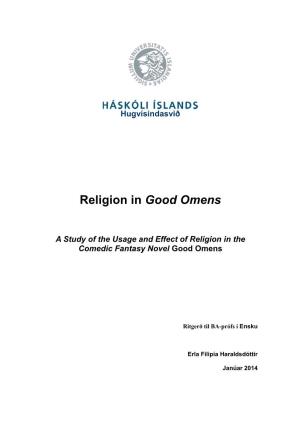 Religion in Good Omens