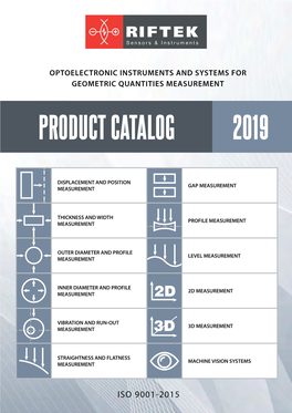 Product Catalog 2019