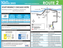 View RSNA Shuttle Hours of Operation