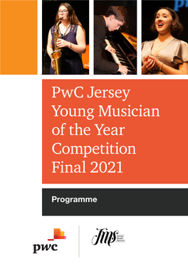 Pwc Jersey Young Musician of the Year Competition Final 2021