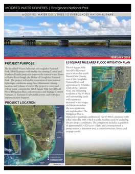 Modified Water Deliveries to Everglades National Park
