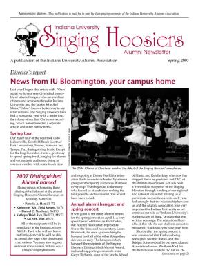 News from IU Bloomington, Your Campus Home