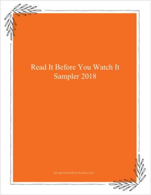 Read It Before You Watch It Sampler 2018