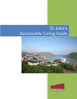 St. John's Sustainable Living Guide