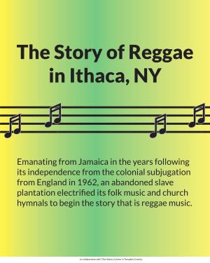 The Timeline of Reggae in Ithaca NY
