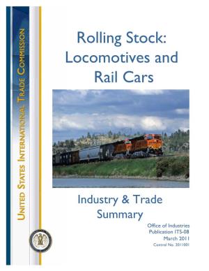 Rolling Stock: Locomotives and Rail Cars