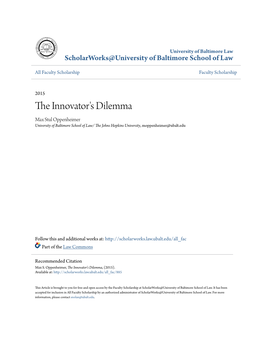 The Innovator's Dilemma, (2015)