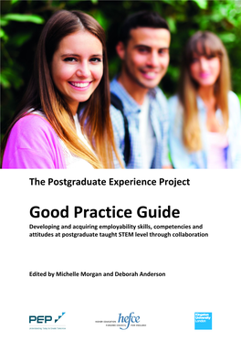 Good Practice Guide Developing and Acquiring Employability Skills, Competencies and Attitudes at Postgraduate Taught STEM Level Through Collaboration