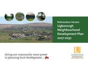 Ugborough Neighbourhood Development Plan 2017-2032