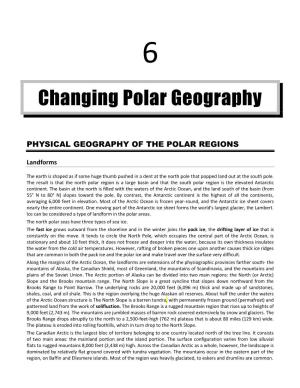 Changing Polar Geography