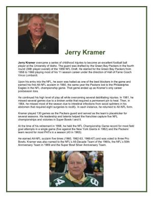 Jerry Kramer