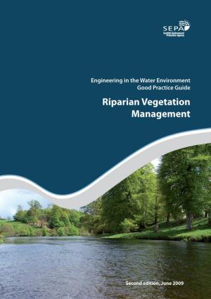 Riparian Vegetation Management