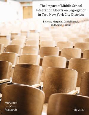 The Impact of Middle School Integration Efforts on Segregation in Two New York City Districts