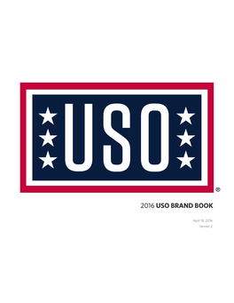 2016 Uso Brand Book