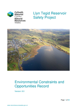 Environmental Constraints and Opportunities Record