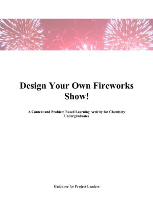 Design Your Own Fireworks Show!