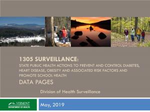 Chronic Disease Surveillance Data Pages