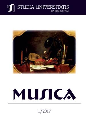 Studia Musica – 1 – 2017