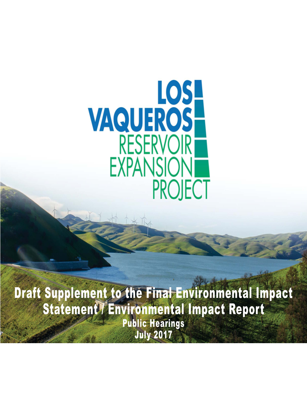 Draft Supplement to the Final Environmental Impact Statement / Environmental Impact Report