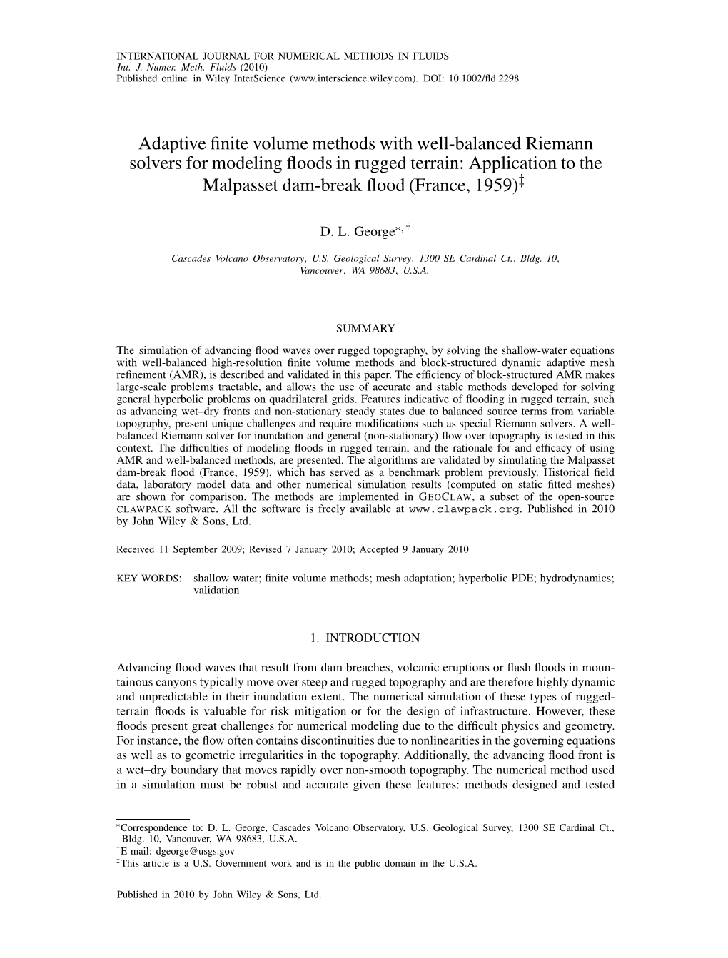 Adaptive Finite Volume Methods with Well-Balanced Riemann Solvers For