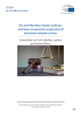 EU and Member States' Policies and Laws on Persons Suspected Of