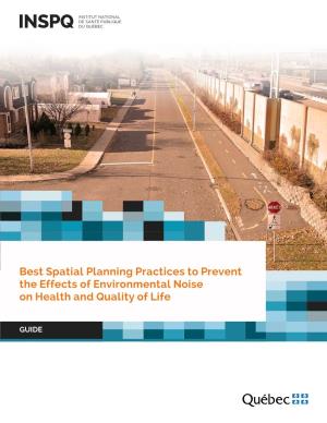 Best Spatial Planning Practices to Prevent the Effect of Environmental