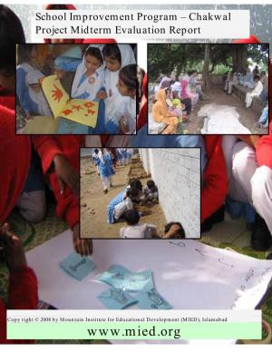 School Improvement Program – Chakwal Project Midterm Evaluation Report