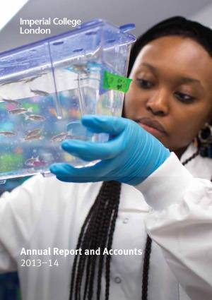 Annual Report and Accounts 2013–14