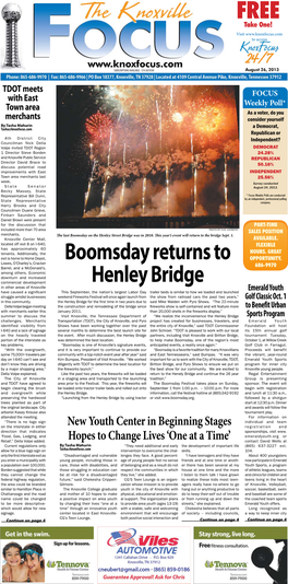 Boomsday Returns to Henley Bridge