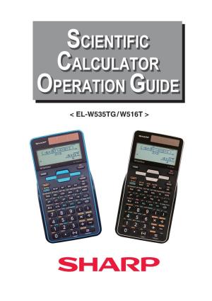 Scientific Calculator Operation Guide
