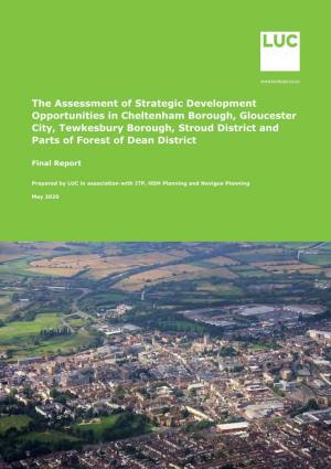 The Assessment of Strategic Development Opportunities In
