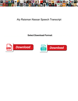 Aly Raisman Nassar Speech Transcript