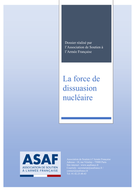 La Force De Dissuasion Nucléaire