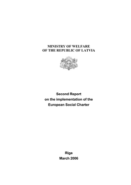 Second Report on the Implementation of the European Social Charter