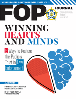 WINNING HEARTS and MINDS 5 Ways to Restore the Public’S Trust in Law Enforcement