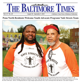 Penn North Residents Welcome Youth Advocate Programs' Safe Streets